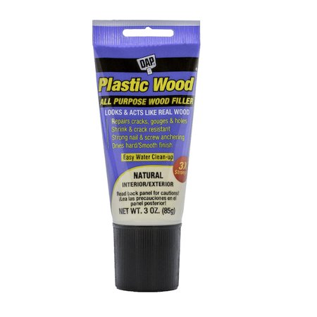 DAP Plastic Wood Latex 3oz Natural