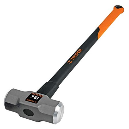 Truper Md-10f Sledge Hammers  36  Fiberglass Handle 10 Lb (4.5 Kg)