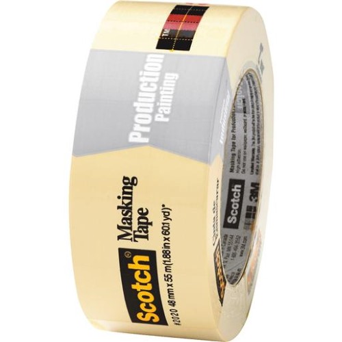 Scotch Contractor Grade 1.88 in. W X 60.1 Yd L Beige Medium Strength Masking Tape 1 Pk