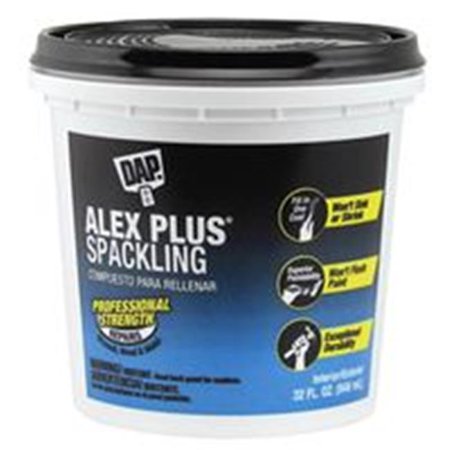 DAP Alex Plus Ready to Use White Spackling Compound 1 Qt