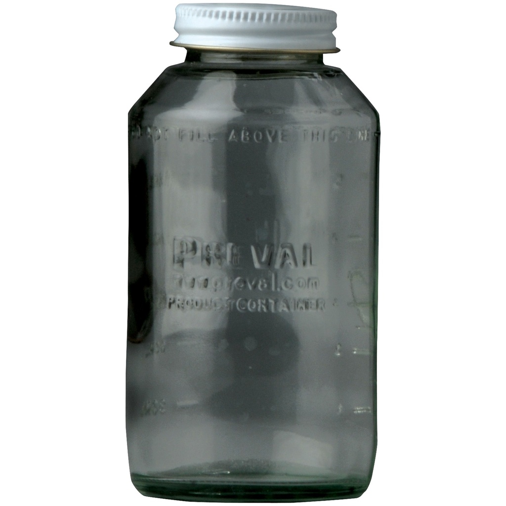 Preval Sprayers - Touch up Glass Jar W/Lid, 6 Oz. - 269
