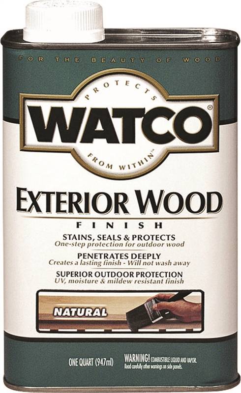 WATCO Natural Oil-Based Wood Finish 1 Qt