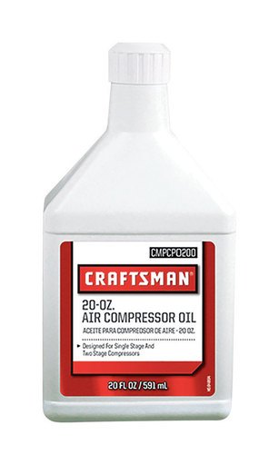 [1818574] Craftsman Air Compressor Lubricating Oil 20 Oz 1 Pc