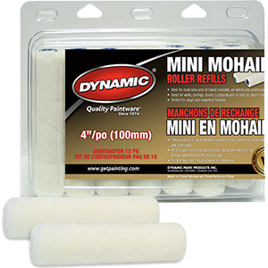 ROLLER MINI MOHAIR 6" 2PK