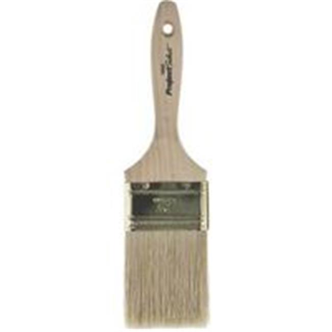 Paint Brush, 2-1/2 in W, 3 in L Bristle, China/Polyester Bristle
