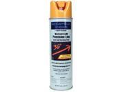 Rust-Oleum Industrial Choice M1800 System 17 Oz. Aerosol Can Water-Based Precision Line Marking Paint - Gloss Yellow (12/Carton) - 203033