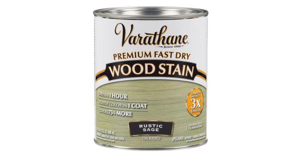 Varathane Semi-Transparent Gloss Rustic Sage Oil-Based Urethane Modified Alkyd Fast Dry Wood Stain 1