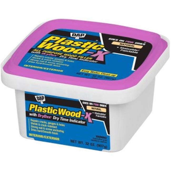 [1894583] DAP Plastic Wood-X Natural Wood Filler 32 Oz