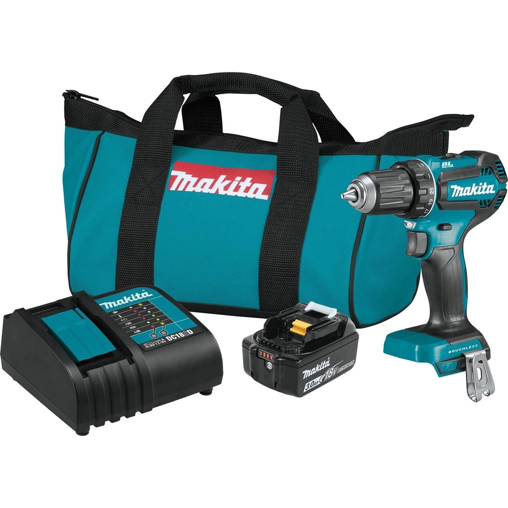 MAKITA LXT BL DRLL/DRVR KIT 18V