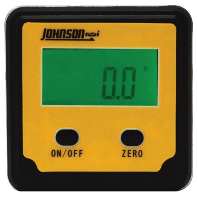 Johnson Level 1886-0000 Magnetic Digital Angle Locator 2 Button