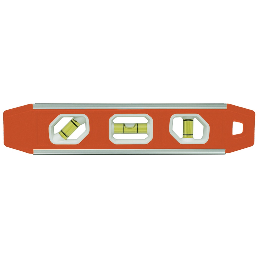 Johnson 9 in. Aluminum Magnetic Torpedo Level 3 Vial
