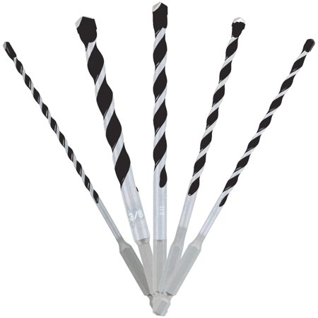 Diablo Multi-Material Carbide Tipped Hammer Drill Bit Set Hex Shank 5 Pc