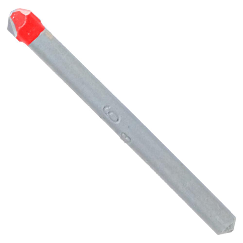 [2008938] Diablo 3/16 in. X 2 in. L Carbide Tipped Tile and Stone Drill Bit 3-Flat Shank 1 Pk