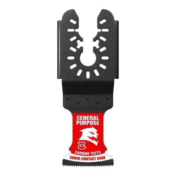 Diablo 1-1/4 in. X 1-1/4 in. W Carbide Oscillating Blade Metal 3 Pk