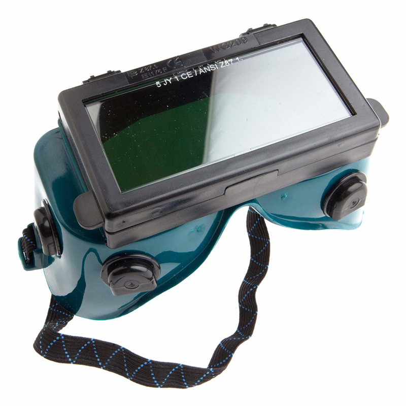[2018356] Forney 7 in. L X 3.5 in. W Welding Goggles Green 1 Pk