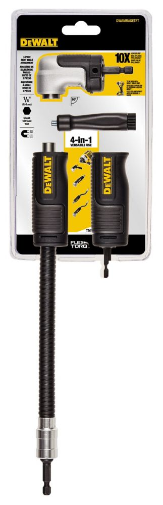 DeWalt FLEXTORQ Modular Right Angle System DWAMRASETFT
