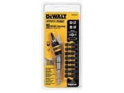 DeWalt Impact Ready Hex 5/16 in. X 3 in. L Pivot Holder Set with Bit Bar Steel 10 Pc