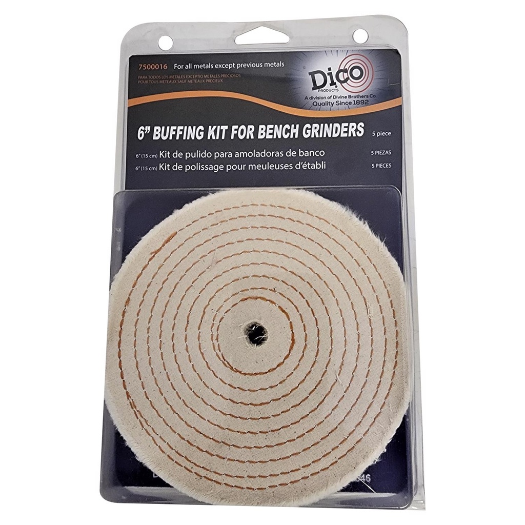 BUFFER/POLISHER KIT 6"