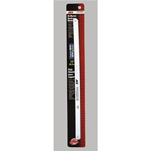 Ace 12 in. Bi-Metal Hacksaw Blade 18 TPI 2 Pk