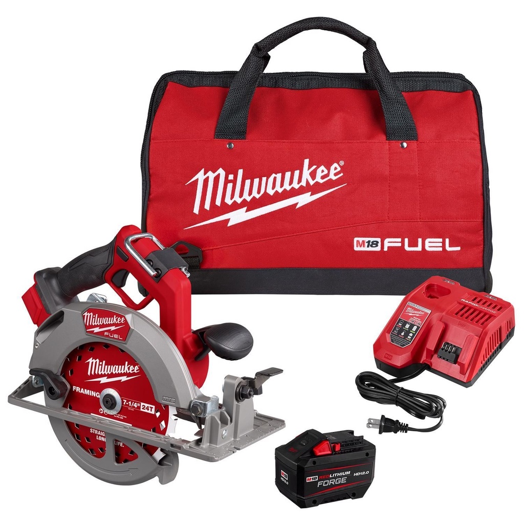 Milwaukee M18 FUEL 7-1/4 in. Cordless Brushless Circular Saw Kit (Battery & Charger)