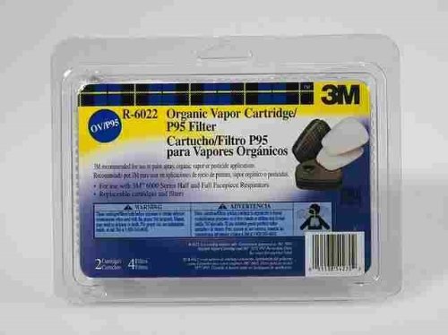 3M P95 Paint Project Respirator Supply Kit 6000 & 7000 Gray 8 Pc