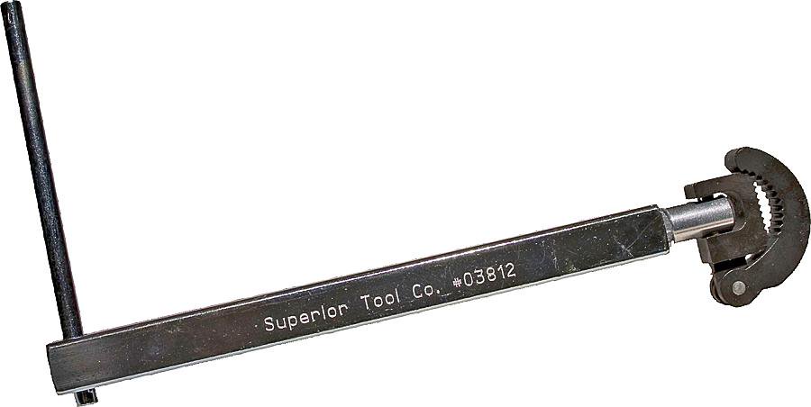 Superior Tool 1 in. D X 16 in. L Telescopic Basin Wrench