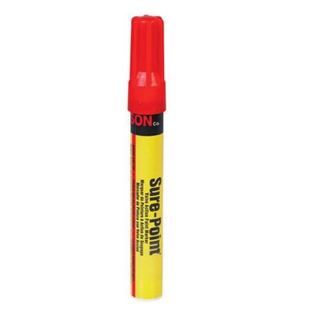 C.H. Hanson 10297 Sure Point Permanent Paint Markers  Medium Red
