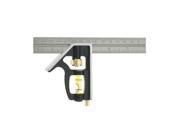 Ace 6 in. L X 3-1/2 in. H Stainless Steel Combination Square