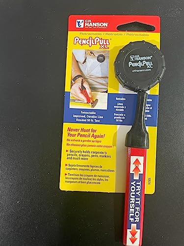 C. H. Hanson 3.5 in. L Retractable Pencil Pull Black 1 Pc