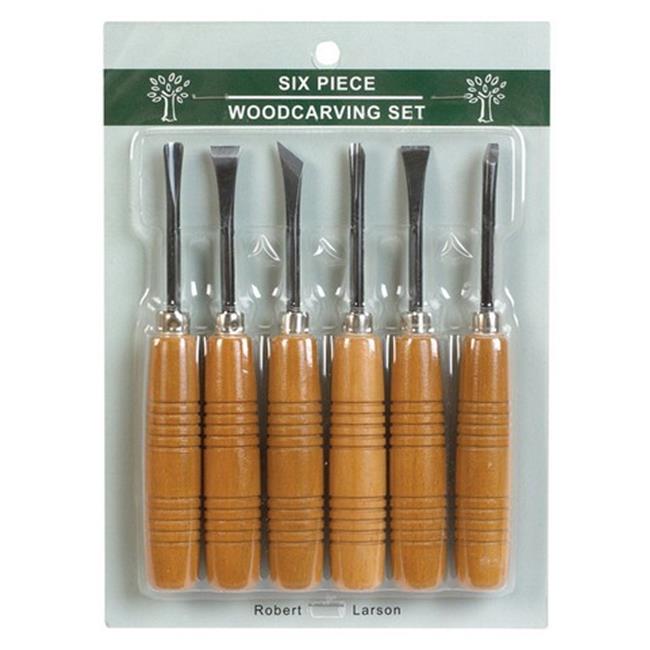 Robert Larson Woodcarving Set 6 Pc