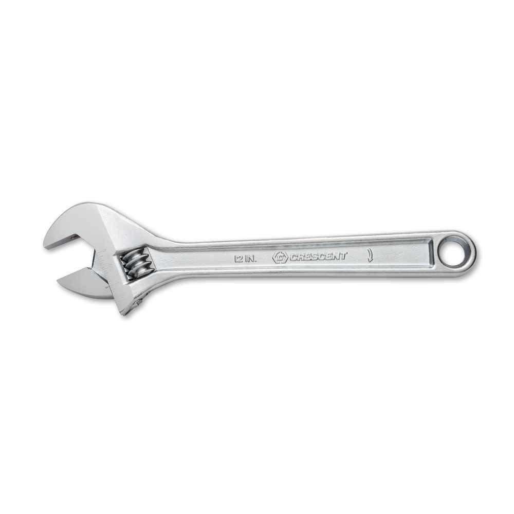 [21736] Crescent Metric and SAE Adjustable Wrench 12 in. L 1 Pc