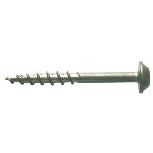 Kreg No. 8 X 1-1/2 in. L Square Zinc-Plated Coarse Pocket-Hole Screw 100 Pk