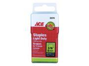 5/16 in. L Narrow Crown Light Duty Staples Galvanized Steel (1000 per Pack)