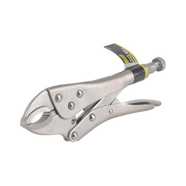 Steel Grip 7 in. Drop Forged Steel Curved Locking Pliers