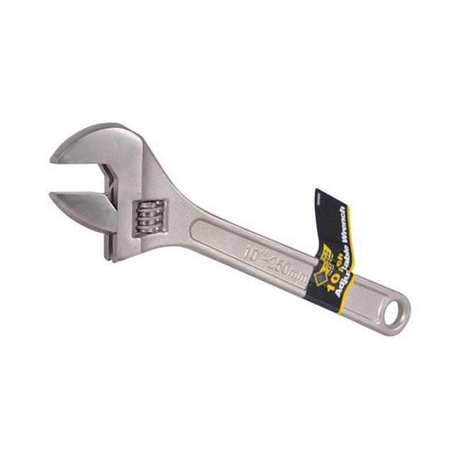 Steel Grip Adjustable Wrench 10 in. L 1 Pc