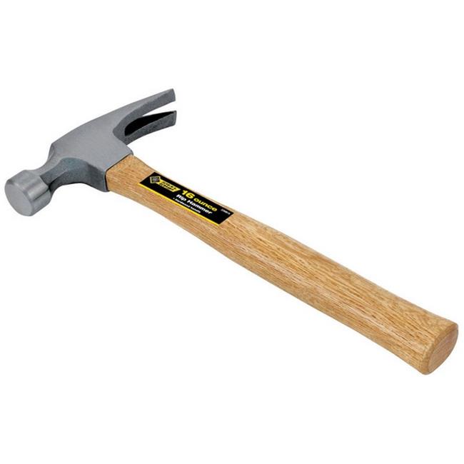 Steel Grip 16 Oz Smooth Face Rip Hammer Wood Handle