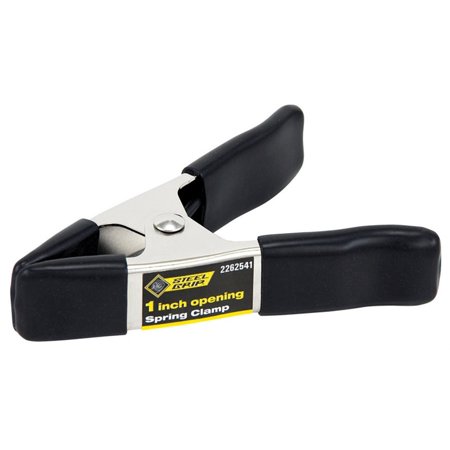 Steel Grip 1 in. Spring Clamp 1 Pk