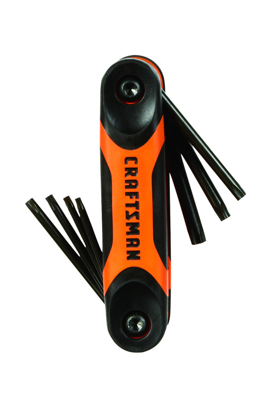 Craftsman Metric and SAE Fold-up Hex Key Set 2 Pk