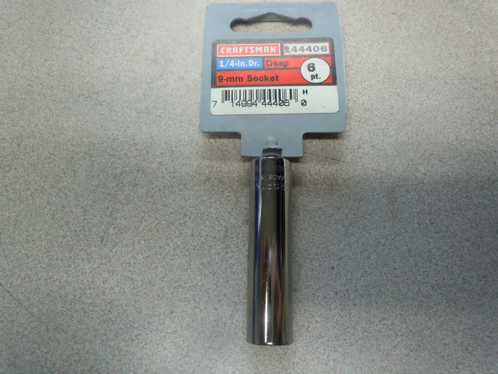 CM SOCKET 1/4DR 1/2 6PT