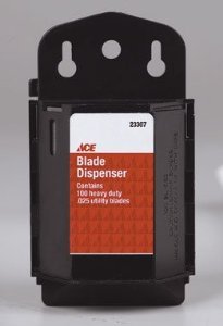 [23307] Ace Carbon Steel Heavy Duty Blade Dispenser with Blades 1 Pk