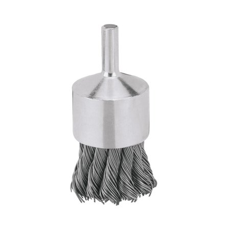 DeWalt High Performance 1 in. Coarse Knotted Wire Wheel Brush Carbon Steel 20000 RPM 1 Pc