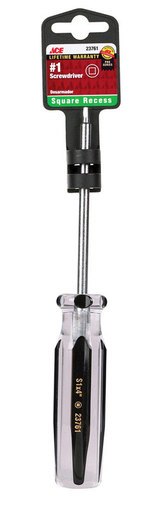 #1 Square Recess Pro Series Screwdriver Ace Screwdrivers 23761A 082901237617