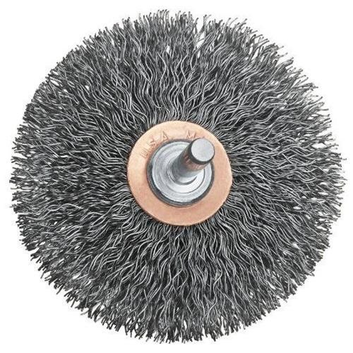 DeWalt 3 in. Fine Crimped Wire Wheel Brush Carbon Steel 20000 RPM 1 Pc