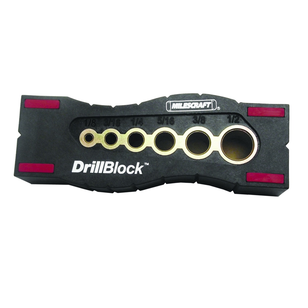 [2410769] Milescraft Bulk DrillBlock Display Handheld Drill Guide 1 Pk