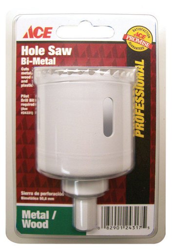 Ace 1-7/8 in. Bi-Metal 1-5/8 in. L Variable Pitch Hole Saw