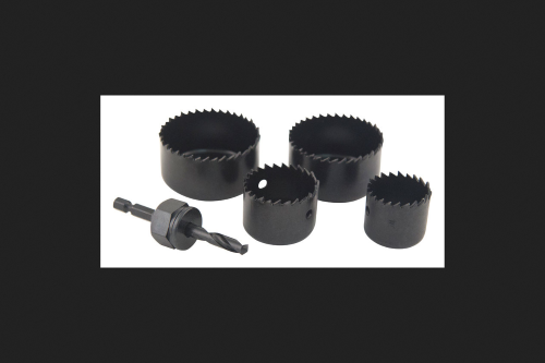 Ace 1-1/4 to 2-1/8 in. Carbon Steel Hole Saw Kit 5 Pc
