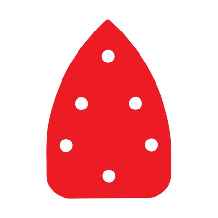 Diablo 5-1/2 in. L X 3-7/8 in. W 120 Grit Aluminum Oxide Mouse Sandpaper 5 Pk