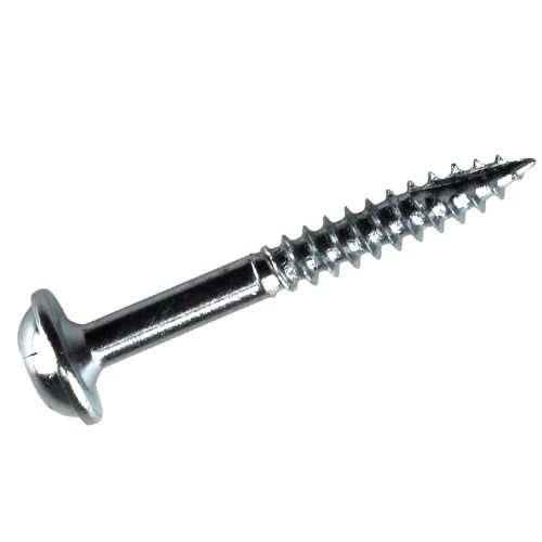 Kreg No. 7 X 1-1/4 in. L Square Zinc-Plated Fine Pocket-Hole Screw 250 Pk