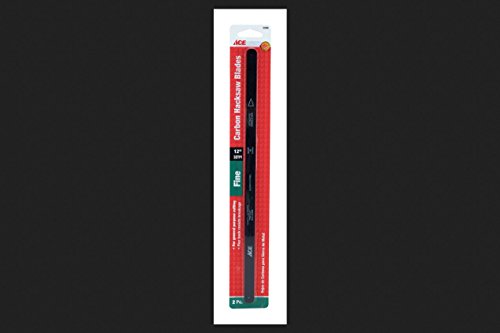 Ace 12 in. Carbon Steel Hacksaw Blade 32 TPI 2 Pk
