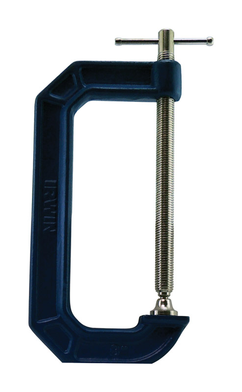 Irwin Quick-Grip 8 in. X 4 in. D Adjustable C-Clamp 900 Lb 1 Pc